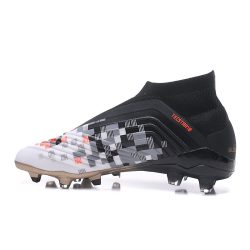 fodboldstøvler Adidas Predator 18+ FG Damer - Telstar Sort Rød_3.jpg